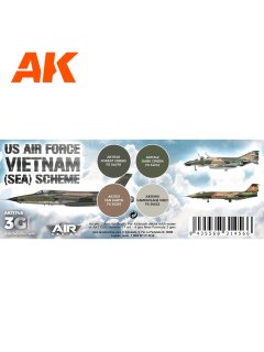 US Air Force Vietnam (Sea) Scheme, AK Interactive